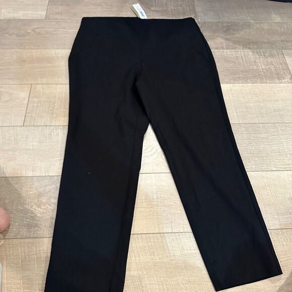 CHICO'S CHICOS WOMENS FABULOUSLY SLIMMING BLACK PULL ON PANTS SIZE 2.5 US SZ 14 - Picture 1 of 10